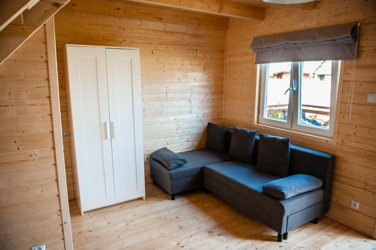 Pod Debami Wicie- Domki Drewniane Nad Morzem Wicie  Exteriör bild