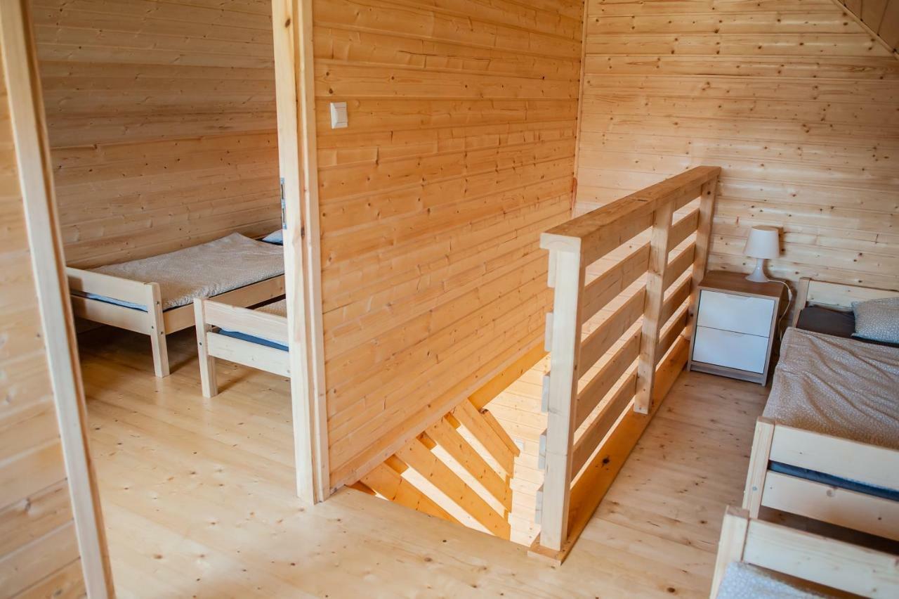 Pod Debami Wicie- Domki Drewniane Nad Morzem Wicie  Exteriör bild